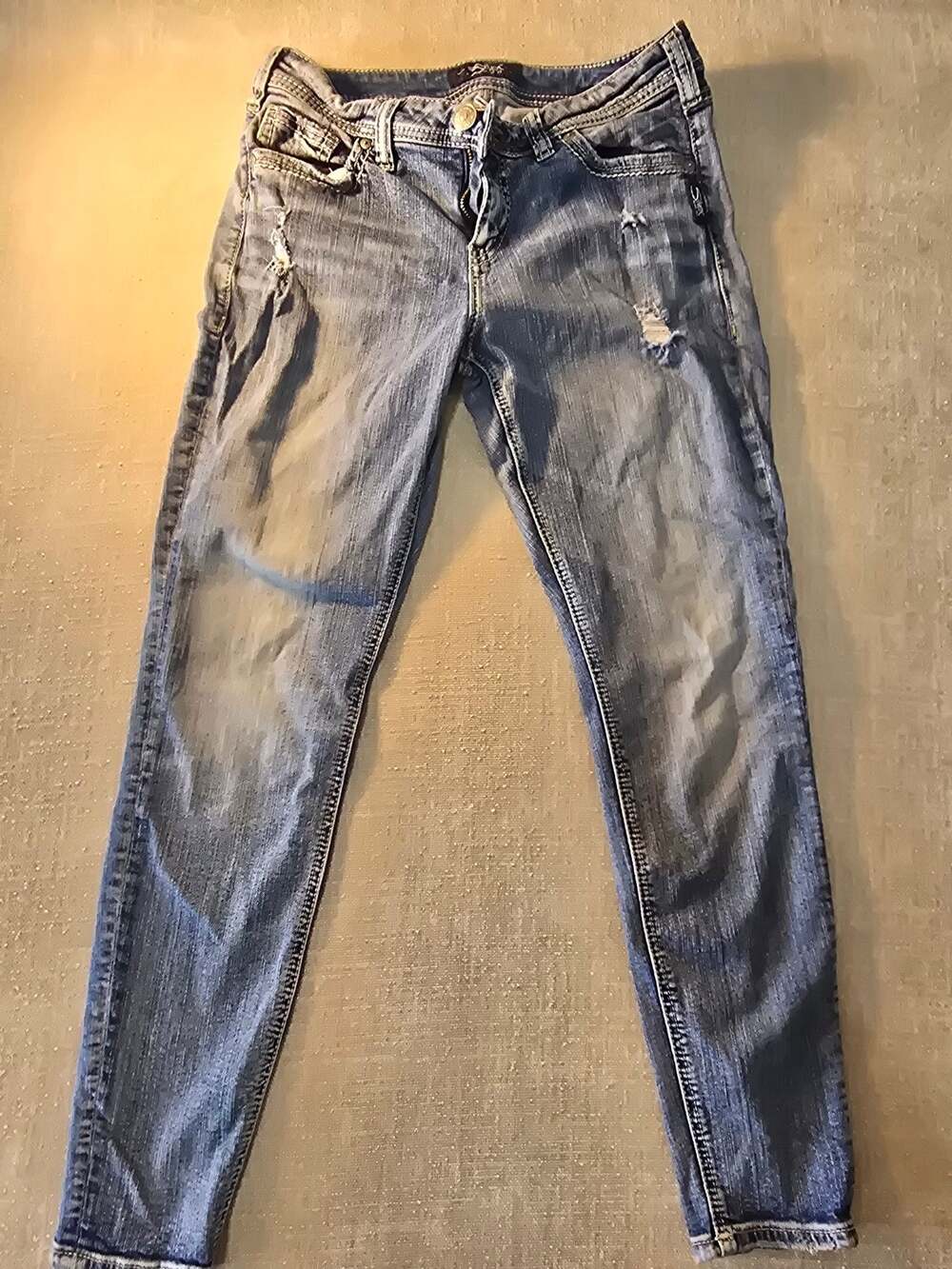 Silver Jeans Co. Avery Super Skinny Jeans Size 29x29